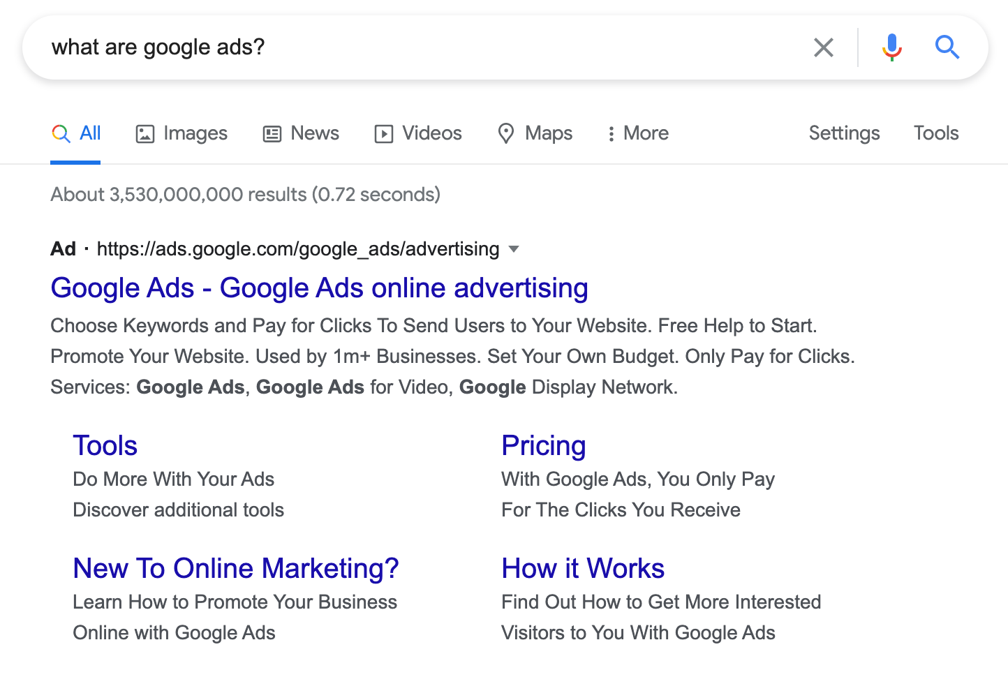 What are Google Ads?